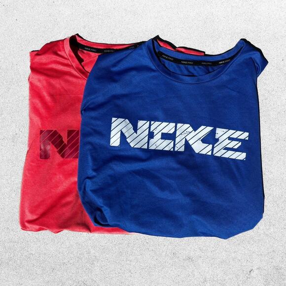 Nike pro dri fit performance tees - Picture 1 of 3